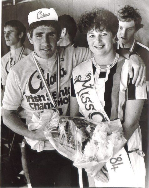 All Ireland champion Paul Kimmage 1984 Carrick