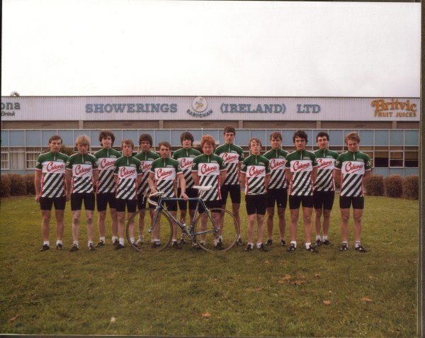 Carrick Wheelers Team in the 80's