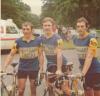 Bobby Sheehan, Paddy and Larry Power at the end of the 1978 Ras